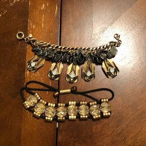 Lot of 2 JCrew Bracelets